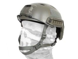 Cască FAST, tip Base Jump MODEL NOU - Foliage Green [EmersonGear]