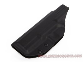 Holster ascuns în interiorul centurii pentru pistoale din seria G - negru [EmersonGear]