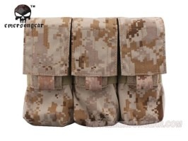 LBT Style M4 Triple Magazine Pouch - AOR1 [EmersonGear]