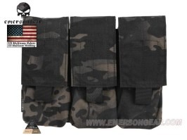 LBT Style M4 Triple Magazine Pouch - Multicam negru [EmersonGear]