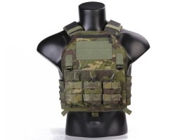 420 Vestă tactică purtătoare de plăci cu 3 pungi - Multicam Tropic [EmersonGear]