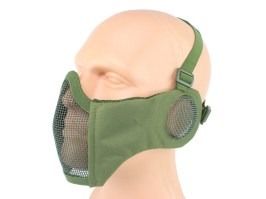 Mască facială Battlefield Elite cu protecție pentru urechi - Olive Green (OD) [EmersonGear]