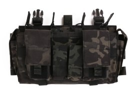 Panou frontal MF Style Gen IV pentru vestă - Multicam Black [EmersonGear]