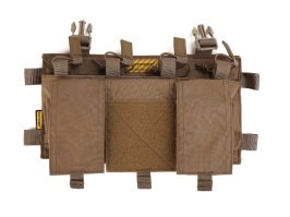 Panou frontal MF Style Quad 5.56 pentru vestă - Coyote Brown [EmersonGear]