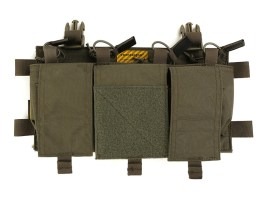 Panou frontal MF Style Quad 5.56 pentru vestă - Ranger Green [EmersonGear]
