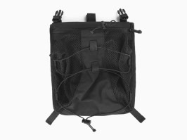 LXB Bungee Pack pentru 420 Vest cu husă pentru cască - Negru [EmersonGear]