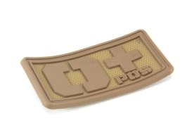 PVC 3D Blood tip velcro patch 0 - DE culoare [EmersonGear]