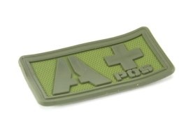 PVC 3D Blood tip velcro patch A - culoare OD [EmersonGear]