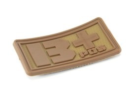 PVC 3D Blood tip velcro patch B - DE culoare [EmersonGear]