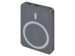 Powerbank WI 522, 5000mAh, 20W+Wireless - Gri [EMOS]