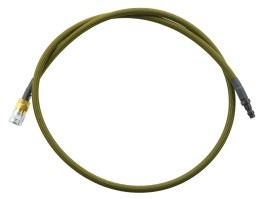 Furtun HPA SlimLine 100 cm cu împletitură - verde măslin [EPeS]