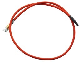 Furtun HPA SlimLine 100 cm cu împletitură - Roșu închis [EPeS]