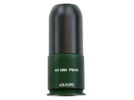PB40 - Grenadă Paintball pentru UGL 40MM - Plastic (POM) [EPeS]
