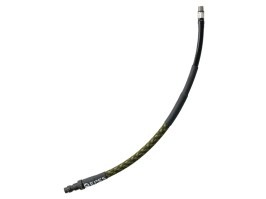 USL SlimLine HPA furtun - QD de sex masculin + 1/8NPT, 25 cm cu împletitură - Camuflaj Green Zone [EPeS]