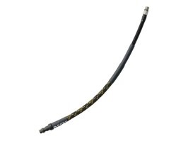USL SlimLine HPA furtun - QD masculin + 1/8NPT, 25cm cu împletitură - Tiger camo [EPeS]