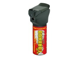 Spray cu piper K.O. TORNADO cu lanternă - 50 ml [ESP]