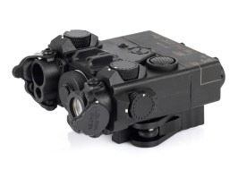 AN/PEQ-15A DBAL-A2 Lanternă LED cu laser roșu / IR (RIS) - Negru [FMA]