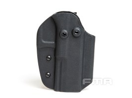 Toc de centură KYDEX pentru pistoale G17, cataramă de centură Tek-Lok - Negru [FMA]