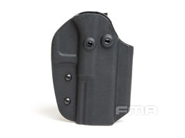 Toc de centură KYDEX pentru pistoale G17, catarama de centură standard - Negru [FMA]