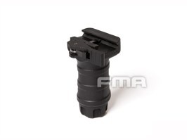 Grip vertical scurt QD - negru [FMA]