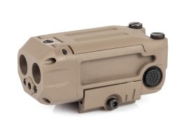 Lanternă tactică cu LED laser IR cu suport RIS - Desert [FMA]