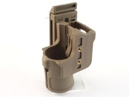 V85 curea de polimer viteză lanternă holster - DE [FMA]