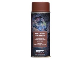 Vopsea militară spray 400 ml. - Flecktarn Braun [Fosco]