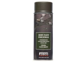 Vopsea militară spray 400 ml. - verde nato [Fosco]