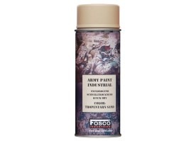 Vopsea militară spray 400 ml - Tropentarn nisip [Fosco]