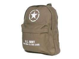 Rucsac camuflaj pentru copii 11L U.S. Army - verde [Fostex Garments]