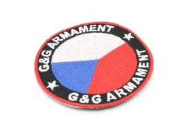 G&G velcro patch steag CZ - rotunjit [G&G]