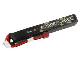 Baterie Li-Po 11,1V 1500mAh 25C 125x16x20mm - DeanT [Gens ace]