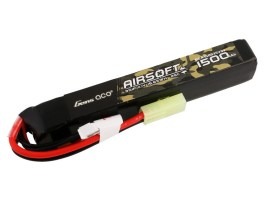 Baterie Li-Po 11,1V 1500mAh 25C 125x16x20mm - Mini Tamiya [Gens ace]