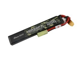 Baterie Li-Po 7,4V 1200mAh 25C 126x20x11mm - Mini Tamiya [Gens ace]