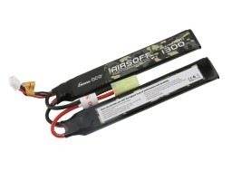 Baterie Li-Po 7,4V 1300mAh 25C 126x18x5mm (2x) - Mini Tamiya [Gens ace]