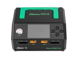 iMars G-Tech D1000 G-Tech 2x500W Încărcător de baterii pentru LiPo, LiIon, LiHV, LiFe, NiMH [Gens ace]