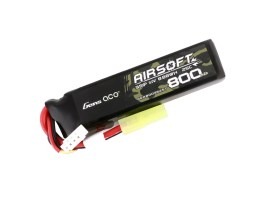 Baterie Li-Po 11,1V 800mAh 25C 79x20x17mm - Mini Tamiya [Gens ace]