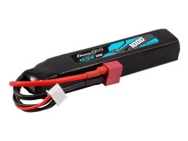 Baterie Li-Po 11,4V HV 1000mAh 50C 102x19x17mm - DeanT [Gens ace]