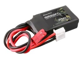 Baterie Li-Po 7,4V 250mAh 35C 37x20x10mm - JST-SYP [Gens ace]