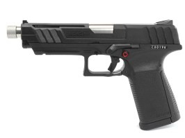 Pistol airsoft GTP9, cu gaz (GBB) - negru [G&G]