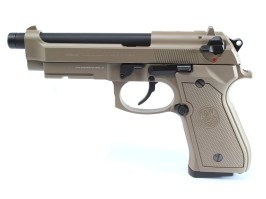 Pistol airsoft GPM92, complet metalic, cu gaz (GBB) - Desert TAN [G&G]