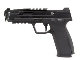 Pistol Airsoft Piranha TR, complet metalic, cu gaz (GBB) - negru [G&G]