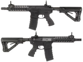 Pușcă airsoft CM16 SRS, Sportline, negru, declanșator electronic [G&G]