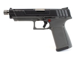 Pistol airsoft GTP9, cu gaz (GBB) - negru/gri [G&G]