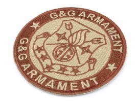 G&G Velcro Patch rotund - TAN [G&G]