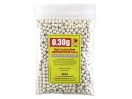 Airsoft BBs Guarder 0,30g 1000pcs - alb [Guarder]