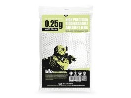 Airsoft BBs Guarder BIO 0,25g 4000pcs - alb [Guarder]