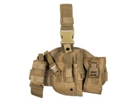 Panoul molle pentru picior cu pungi și toc de pistol - TAN

 [Imperator Tactical]