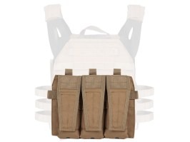 JPC vest 2.0 pachet accesorii față 5.56 pachet triplu - TAN [Imperator Tactical]