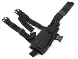 Holster universal tactic cu picior - Negru

 [Imperator Tactical]